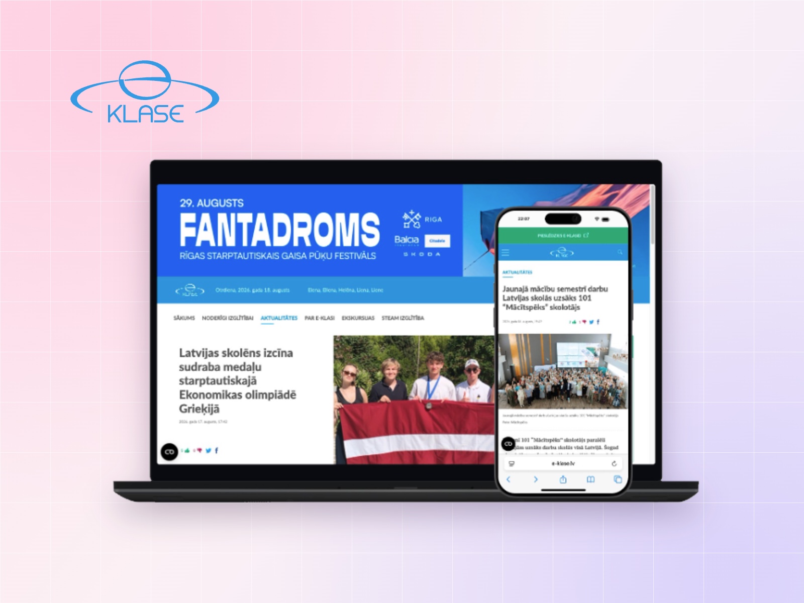 E-klase — education news portal